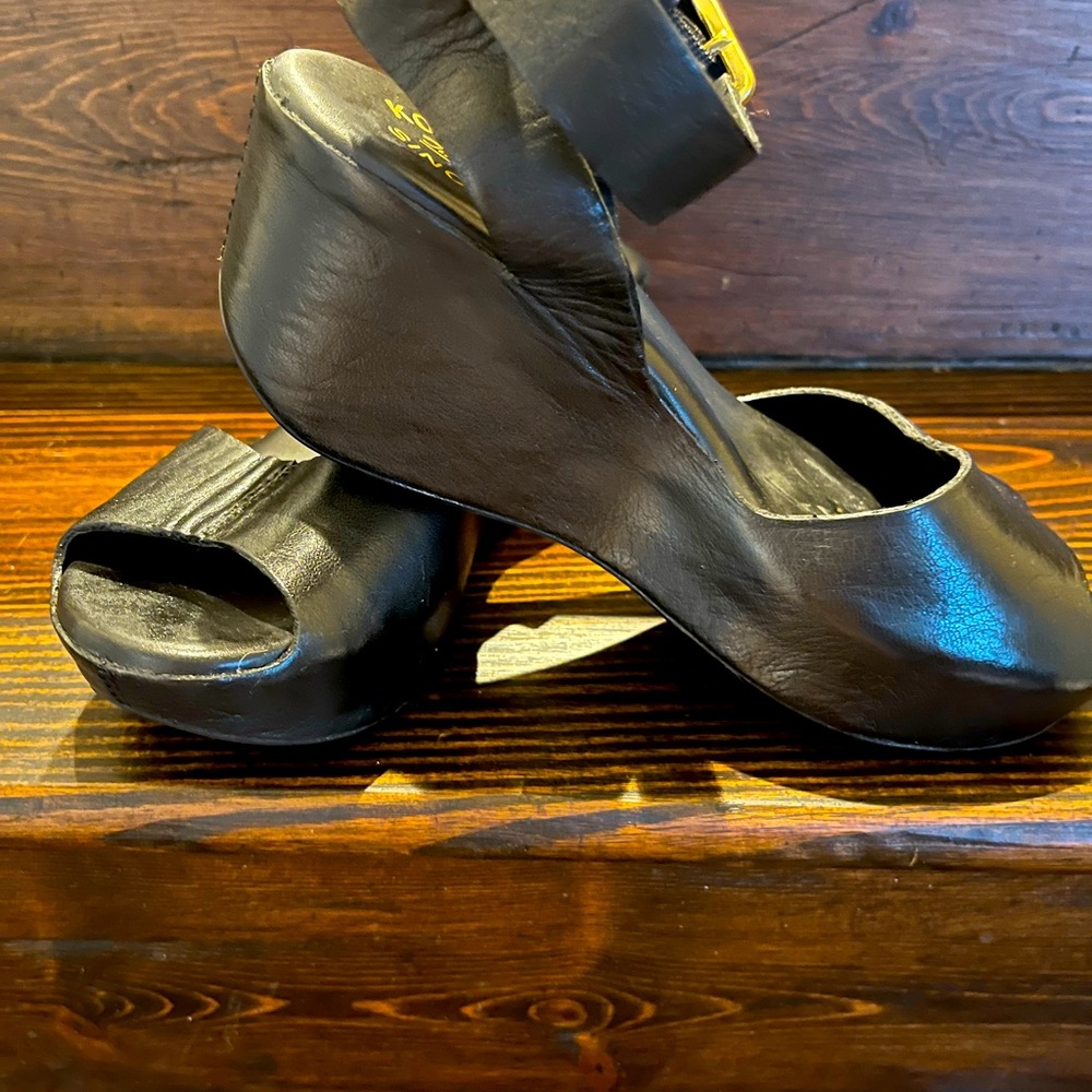 Cork Wedge Sandals
